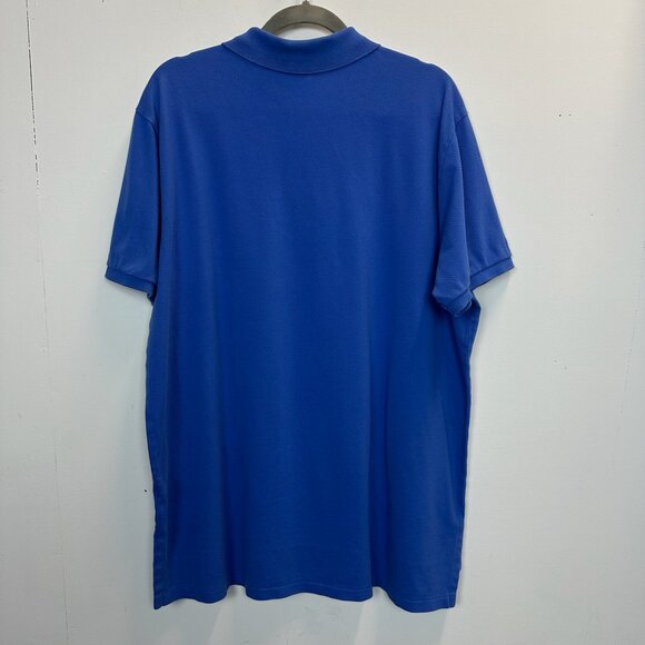 Vintage Polo PRL Ralph Lauren Blue Polo Shirt XXL - Picture 3 of 12